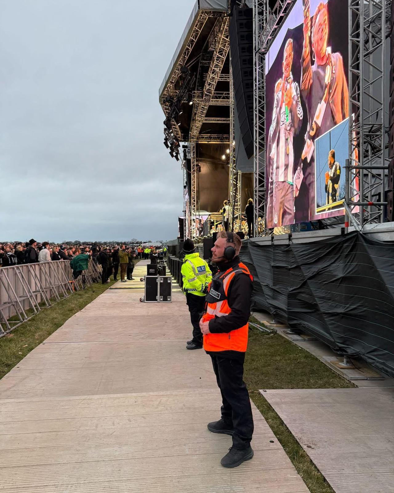 Event security crowd management